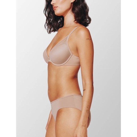 THIRDLOVE 24/7 CLASSIC UPLIFT PLUNGE BRA PLUS SZ 38F NWT - Picture 2 of 7